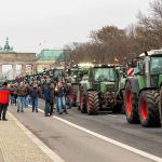 Angry Farmers Create Blockage in Capitol Using Tractors